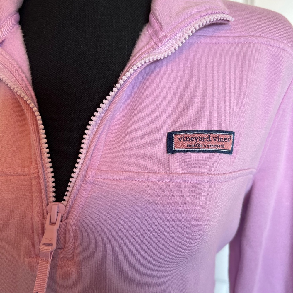 🤍Vineyard Vines Women's Soft Lilac Dreamcloth Shep Shirt/Sweater - Picture 4 of 13